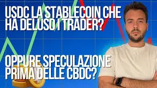 Il declino di USDC riprenderà il PEG o è l'inizio di un CIGNO NERO?!?