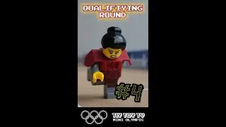 Lego Minifigures Japan Samurai Girl run for Olympic [Mini Olympic] 