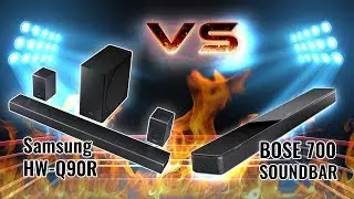 Bose Soundbar 700 vs. Samsung HW-Q90R | Soundbar Battles [2019]
