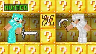 LUCKY BLOCK HUNTERS vs SPEEDRUNNER! (Minecraft)