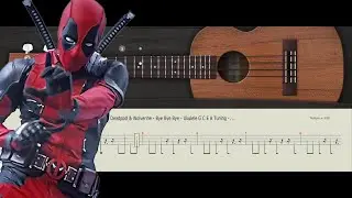 Deadpool 3 - Bye Bye Bye (Easy Ukulele Tabs Tutorial)