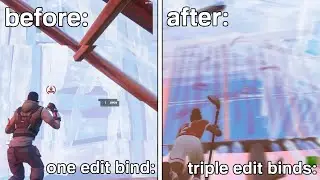 How To Get Triple Edit Binds in Fortnite.. (GET 2x FASTER AT EDITING)