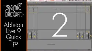 Ableton Live 9 Quick Tips - Show/Hide Windows in Live with Shortcuts