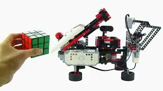Lego Mindstorms EV3 Rubik's Cube Solver