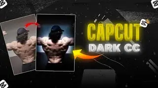 CAPCUT DARK CC TUTORIAL FOR GYM EDITS| CAPCUT TUORIALS| COLOR CORRECTION 