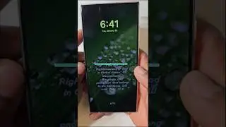 Samsung S24 Ultra - Disabling the lock screen wallpaper on Always On Display