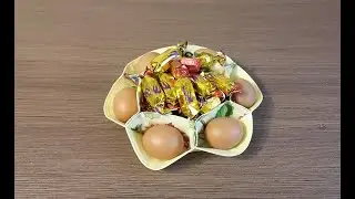 Текстильная корзинка своими руками.