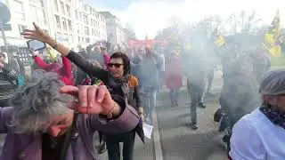 Grève du 15 Mars à La Rochelle contre la réforme des retraites