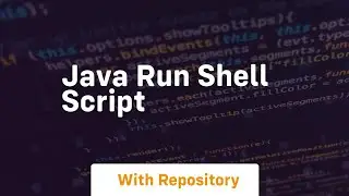 java run shell script