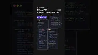 Create instagram notification animation with CSS | CSS animations