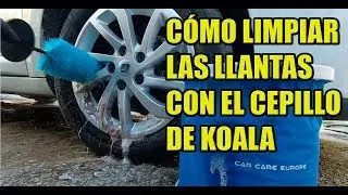 Detailing en 2 minutos - Cómo limpiar las llantas con el cepillo de Koala