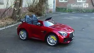 Детский электромобиль от 3х лет Mercedes AMG GTR