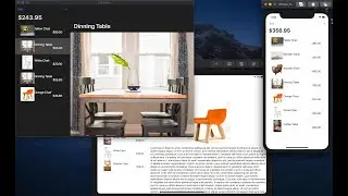 Using List with SwiftUI - Furniture Shop App Part 1