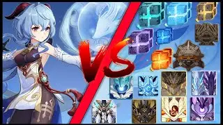 Main DPS Ganyu Against All World Bosses In The Game - Genshin Impact