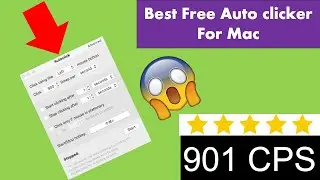 How to get a Free 900 cps Auto-clicker on Mac for Anything (2022)