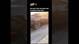 Mustang had to flex the burnout