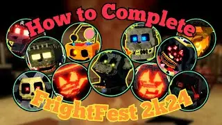 How to Get ALL Frightfest Badges!!! | Return to Animatronica | Roblox