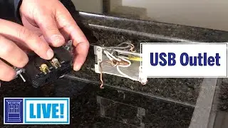 How to Install a USB Outlet | This Old House: Live