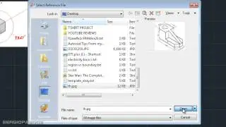 Tutoriales Rapidos de AutoCAD: Como insertar una imagen o foto en un dibujo de AutoCAD