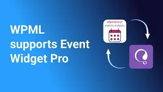 Translate Event Loop item using WPML Plugin || Events Widgets Pro For The Events Calendar