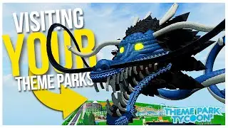 Visiting Your Theme Parks in Theme Park Tycoon 2!