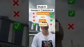 Study in Canada 🇨🇦 vs Study in Australia 🇦🇺 