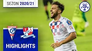Górnik Zabrze - Podbeskidzie Bielsko-Biała 4:2 | SKRÓT | Ekstraklasa 2020/21 | 1. Kolejka
