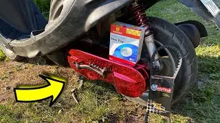 ПОСТАВИЛ НОВЫЙ ВАРИАТОР НА YAMAHA JOG