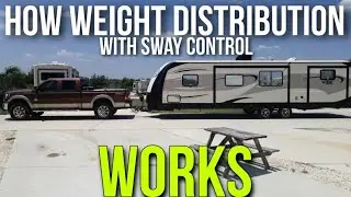 How Different Weight Distribution Hitches work! Reese, Blue Ox, Equalizer,  Fastway, Curt
