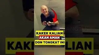 Tongkat Keselamatan ini Bisa Menjaga Keamanan Kakek Kalian‼️😱