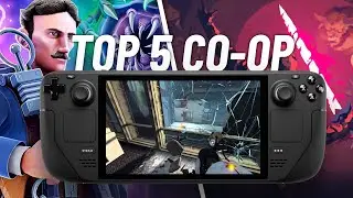 Top 5 split screen/co-op games for STEAM DECK in 2023