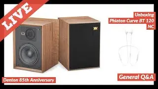 Wharfedale Denton 85th Anniversary Unboxing | Phiaton Curve BT 120 NC | Q&A