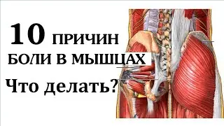 10 причин боли в мышцах. Что делать?