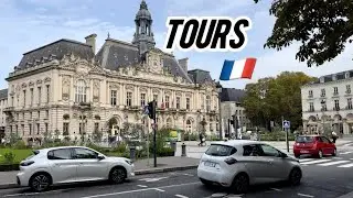 Tours (France 🇫🇷) Walking Tour (4K), October 15, 2024 Loire Valley City Walk HD Europe