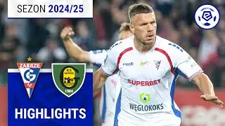 Górnik - GKS Katowice | SKRÓT | Ekstraklasa 2024/25 | 9. kolejka