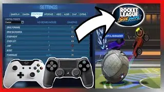 How To REBIND Your Controller In Rocket League SideSwipe! | Controller Settings Guide