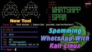 Send Spoof WhatsApp SMS using Kali linux 2023 | WhatsApp Bombbing | Spam Wp SMS 