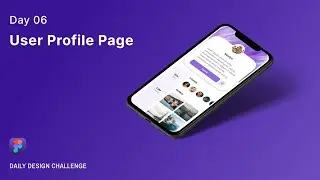 Daily UI Design Challenge | Day 06 | User Profile Page