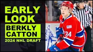 BERKLY CATTON Highlights 2024 NHL Draft