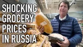 Shopping in Russian Grocery Store after Tucker Carlson visit to Russia 2024