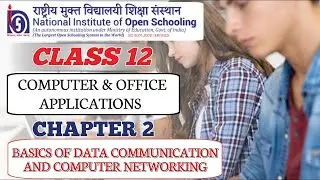 NIOS 12 Computer & Office Application (631) Chapter 2 Part 2