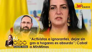 Al Oído | “Activistas e ignorantes, dejar sin gas a hogares es absurdo”: Cabal a MinMinas