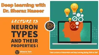 Neural nets and Deep Learning Lec 13: Types of Neurons and Their properties I