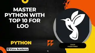 Python For loop | Mastering  for loop in python with 10 examples