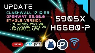 OpenWrt 23.05.0 Stable Clash-Wall 17.10.23 For HG680-P | REYRE-WRT