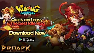 WuKong Legends : Idle RPG Gameplay Android + Gift Codes