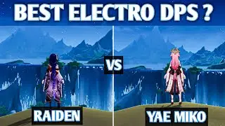 Who is THE BEST ??? RAIDEN vs YAE MIKO !! [ Genshin Impact ]