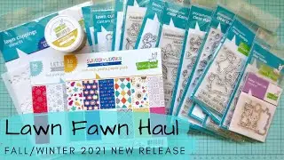 Lawn Fawn New Release Haul | Fall/Winter 2021