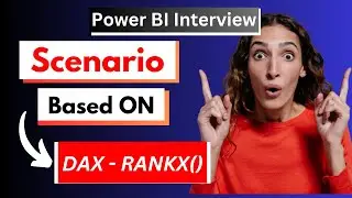 Scenario: Rank on the basis of 2 Columns | Power BI Interview