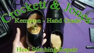 Crockett & Jones Heel Stitching Repair